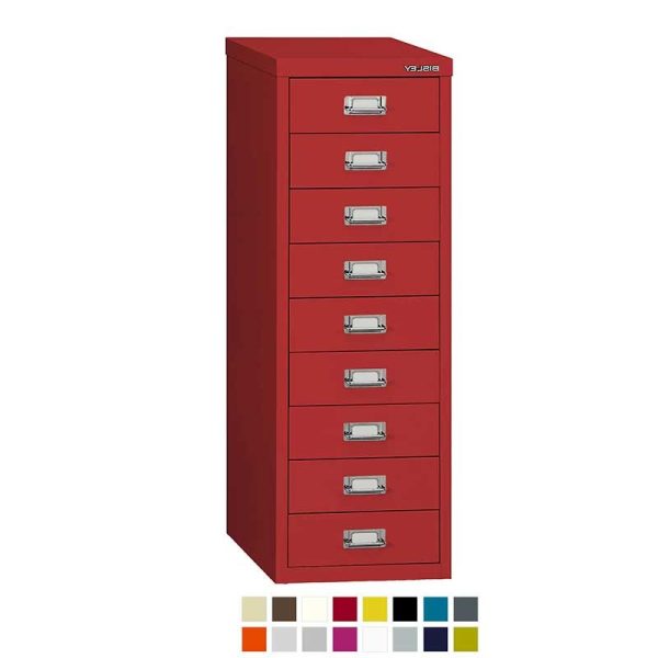 Red multidrawer