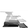 Sit stand desk converter